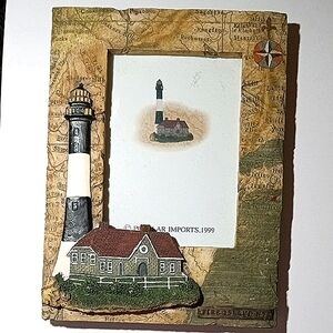 Lighthouse Themed Picture Frame
